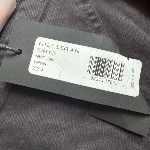 Nili Lotan Tibault Straight-Leg Cargo Pants, Size 4. - Picture 4 of 9